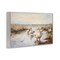 Stupell Industries Swan Family Traditional Pond Framed Giclee Wall Art Design by Petal Prints Design